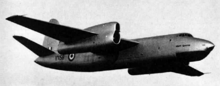 Soubor:Short SA.4 Sperrin in flight 1956.jpg