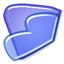 Noia 64 filesystems folder blue.png