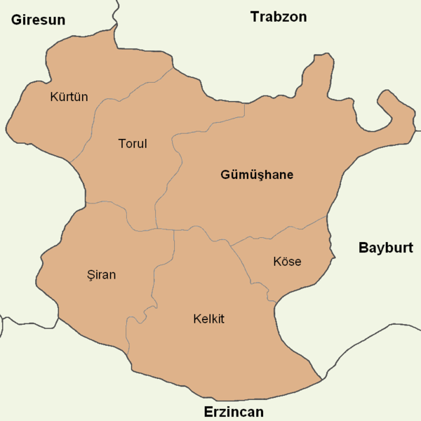 Soubor:Gümüşhane location districts.png