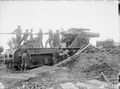 12 inch railway howitzer Dickebusch 14061916 IWM Q 711.jpg