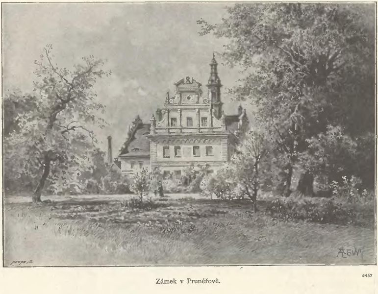 Soubor:Prunerov Castle 1896 Lewy.jpg