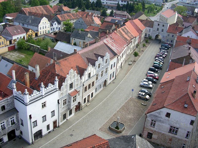 Soubor:Slavonice-Horní náměstí.jpg