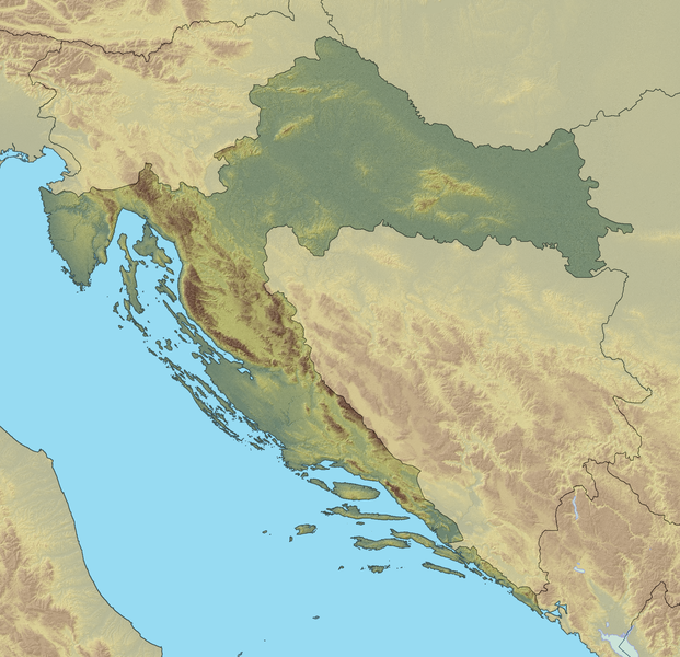 Soubor:Relief map of Croatia.png