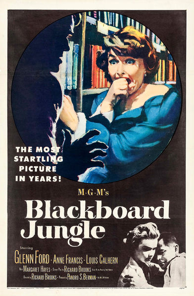 Soubor:Blackboard Jungle (1955 poster).jpg