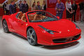 Ferrari 458 Spider - Mondial de l'Automobile de Paris 2014 - 003.jpg
