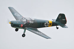 Bücker Bü 181 Shoreham 2012 (7945750490).jpg