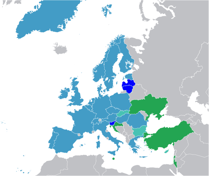 Soubor:Location ESA member countries.png