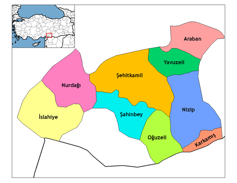 Soubor:Gaziantep districts.png