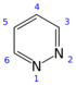 Pyridazine 2D numbers.png