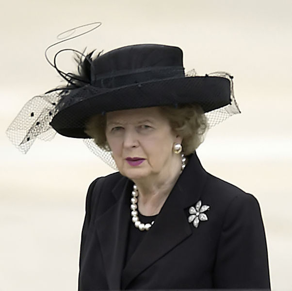 Soubor:Margaret Thatcher Reagan funeral.jpg