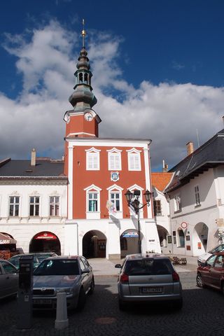 "Old Town Hall is originally a Renaissance building with a tower."