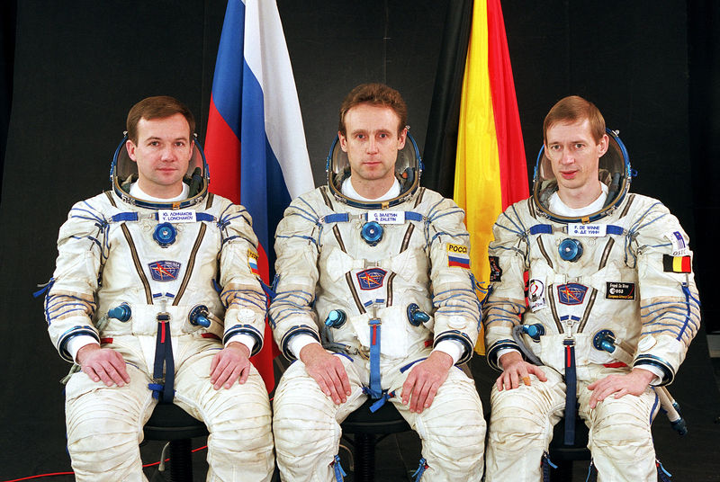 Soubor:Soyuz TMA-1crew.jpg