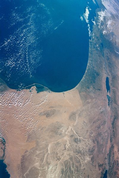 Soubor:STS-107 Sinai peninsula.jpg