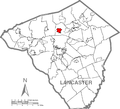 Lititz, Lancaster County Highlighted.png