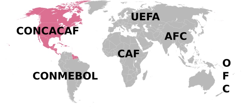 Soubor:CONCACAF member associations map.png