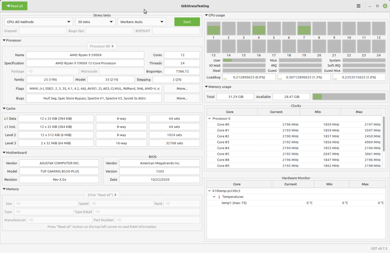 Soubor:Ryzen 9 5900X-GST-LinuxMint-2023-07-12.png