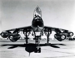 Convair B-58A Hustler front view 061101-F-1234P-021.jpg