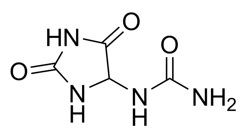 Soubor:Allantoin chemical structure.png