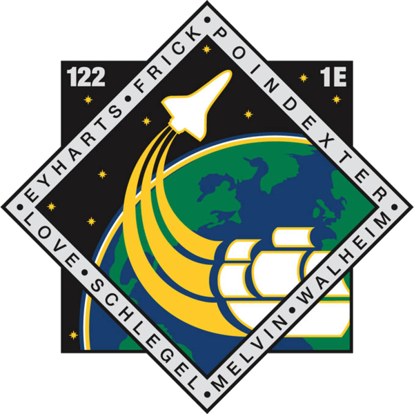 Soubor:STS-122 patch.png