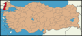 Latrans-Turkey location Edirne.png