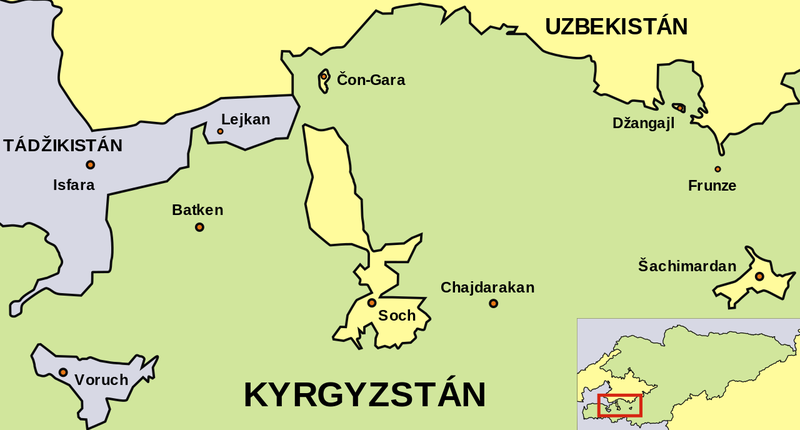 Soubor:Enclaves in Kyrgyzstan CS.png