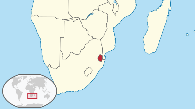 Soubor:Swaziland in its region.png