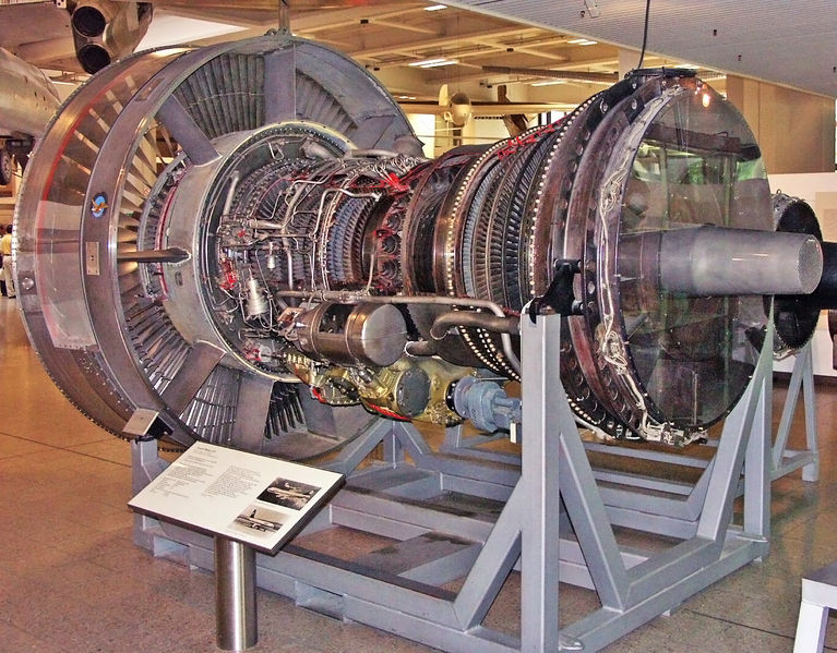 Soubor:Aircraft engine IP&W JT9D.jpg