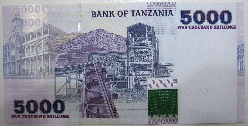 Soubor:5000 tz shillings back.jpg