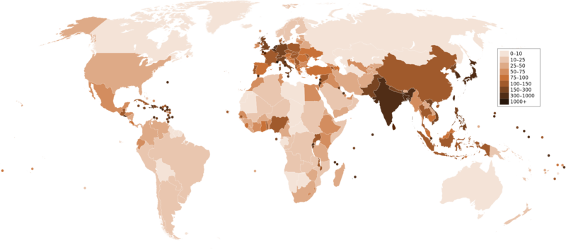 Soubor:Countries by population density.png