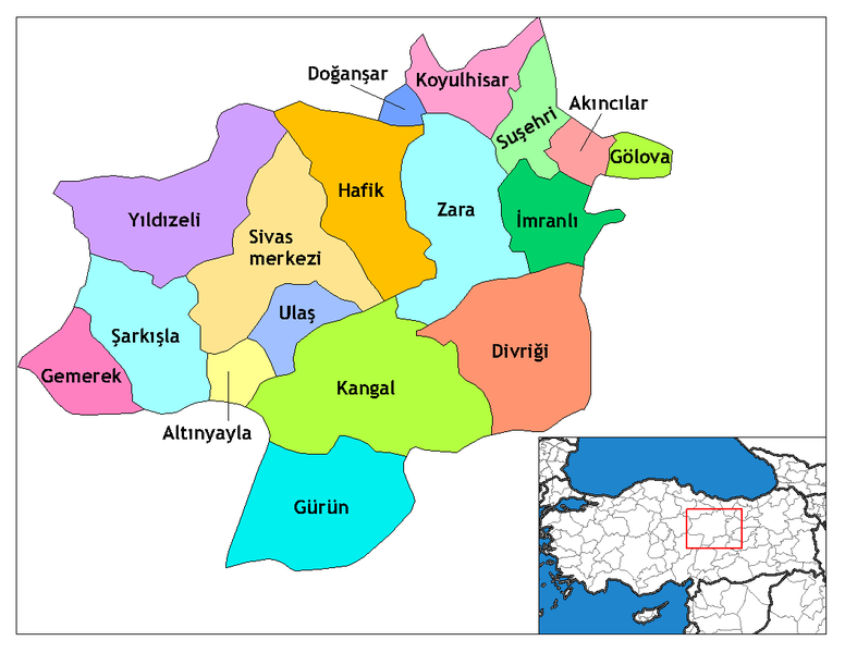 Soubor:Sivas districts.png