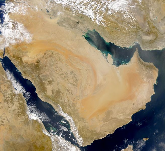 Soubor:Arabian Peninsula dust SeaWiFS.jpg