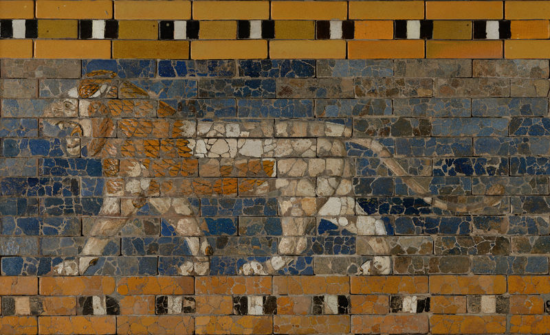 Soubor:Processional Way, Babylon - Google Art Project.jpg