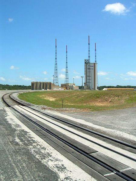 Soubor:Ariane 5 launch pad.jpg