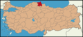 Latrans-Turkey location Sinop.png