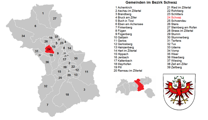 Soubor:Gemeinden im Bezirk Schwaz.png