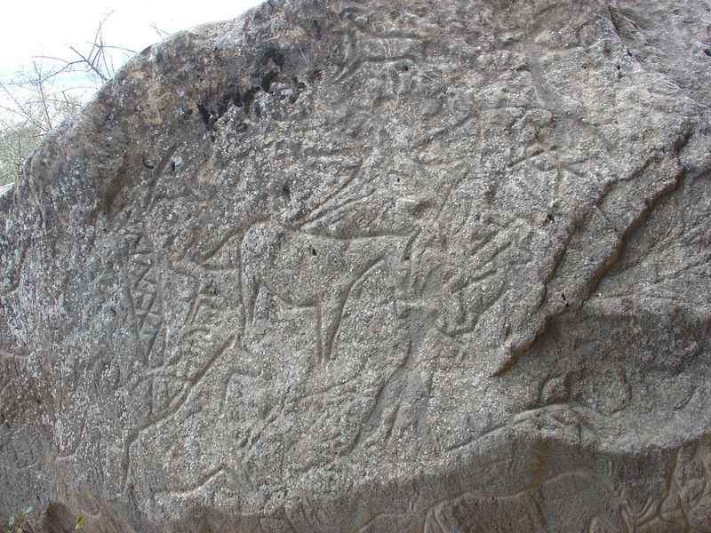 Soubor:Qobustan Petroglyphs.jpg