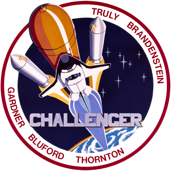 Soubor:STS-8 patch.png