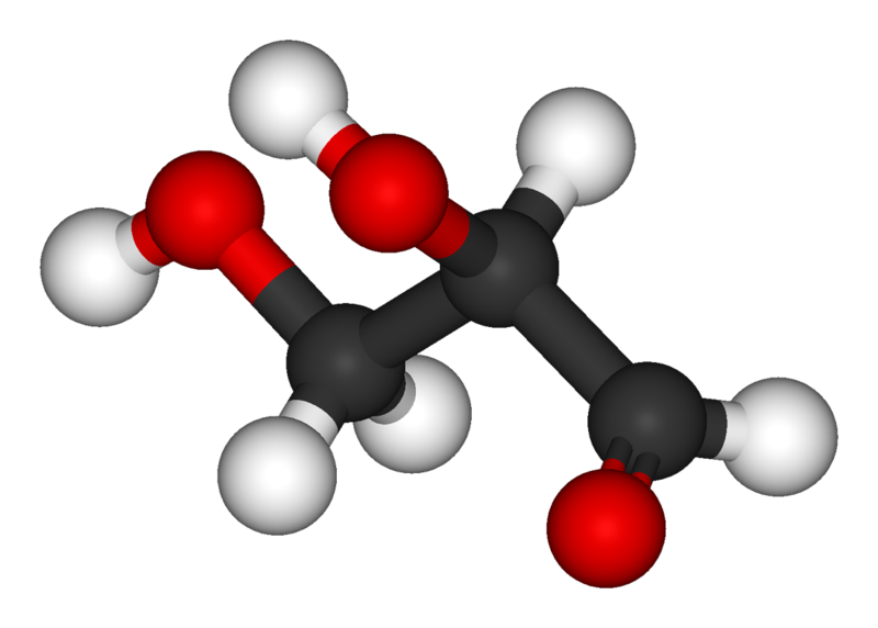 Soubor:D-glyceraldehyde-3D-balls.png