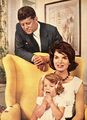 John, Jackie and Caroline Kennedy, 1960.jpg