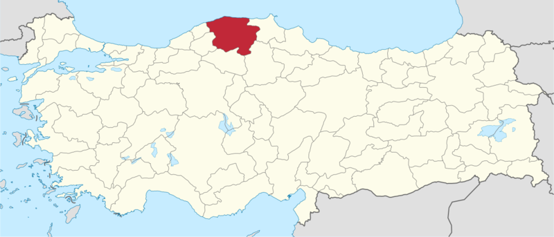 Soubor:Kastamonu in Turkey.png